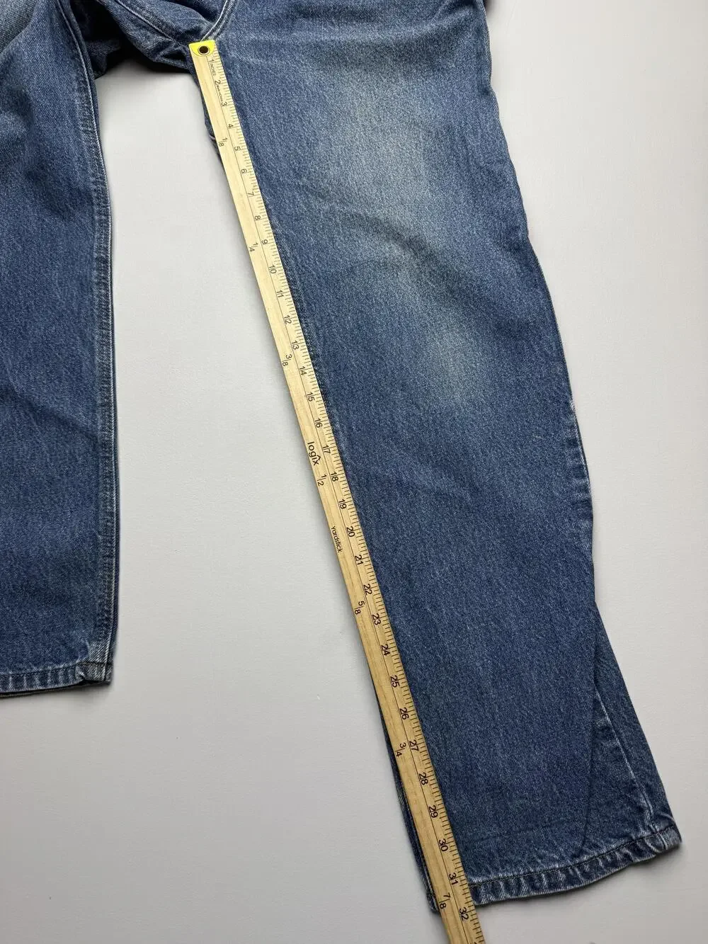 Diamond Cut Jeans Mens 34x32 Blue Med Wash Denim Regular Straight Leg Casual